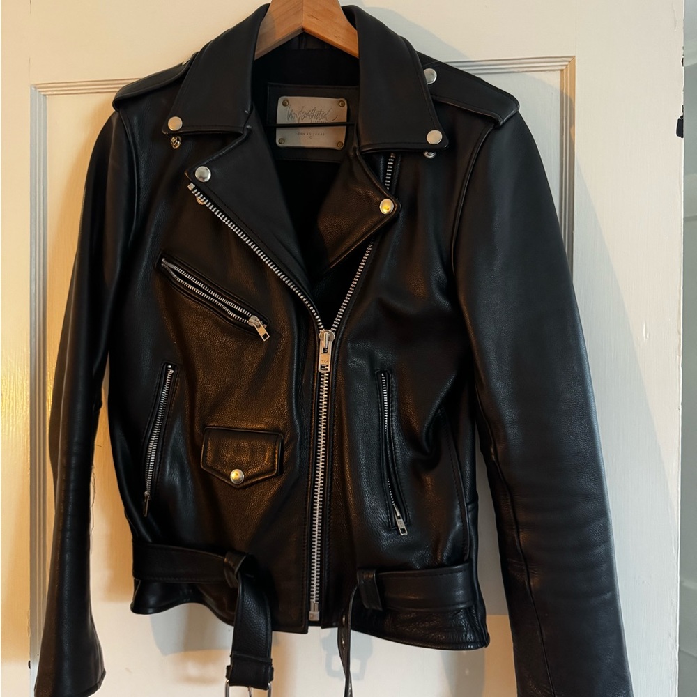 Classic Understated Leather Easy Rider jacket - Picture 4 of 7
